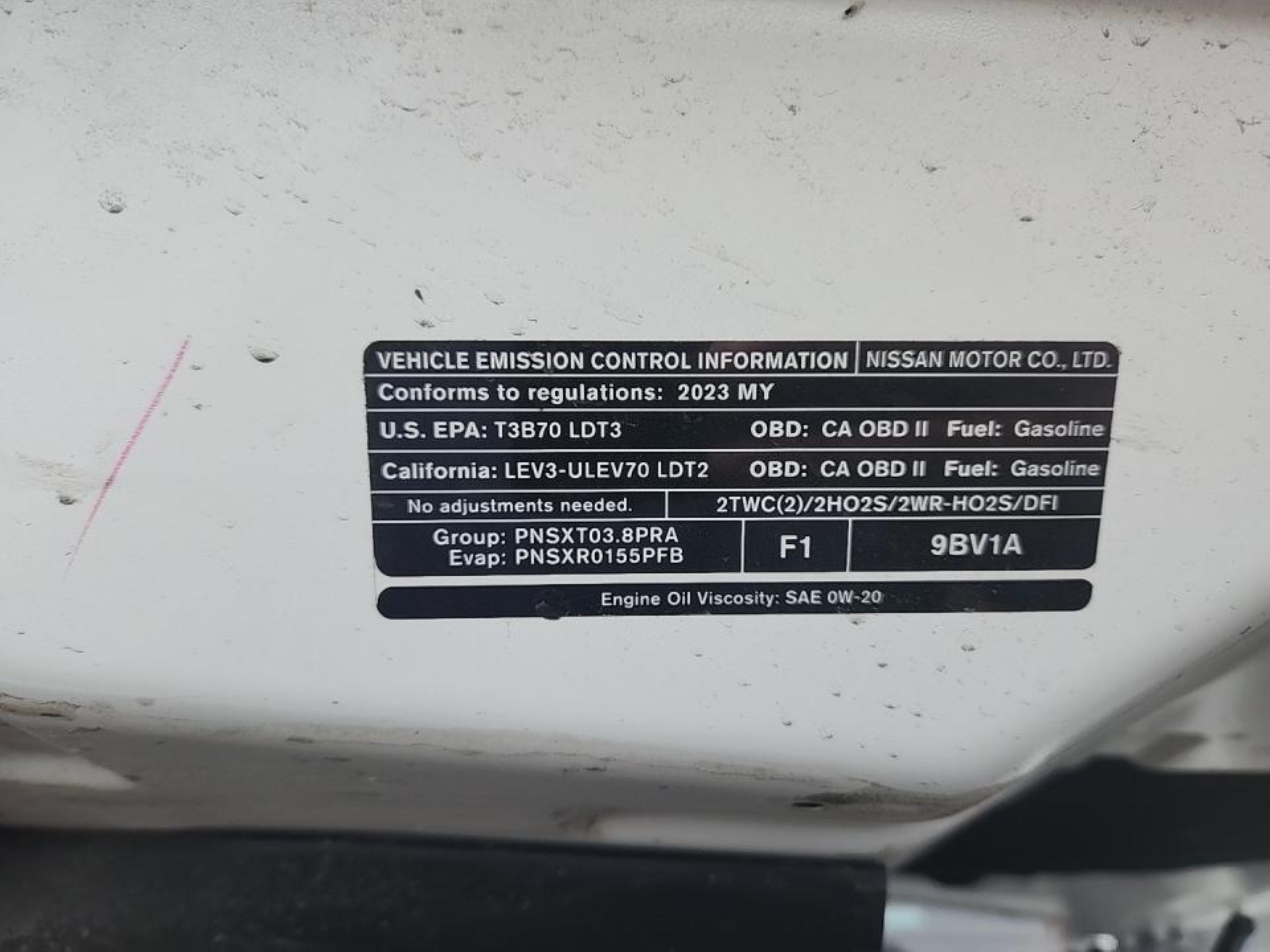 Photo 10 VIN: 1N6ED1FK4PN607862 - NISSAN NAVARA (FRONTIER) 