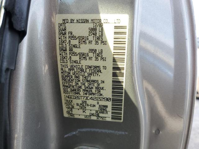 Photo 11 VIN: 1N6ED26T73C422290 - NISSAN FRONTIER 