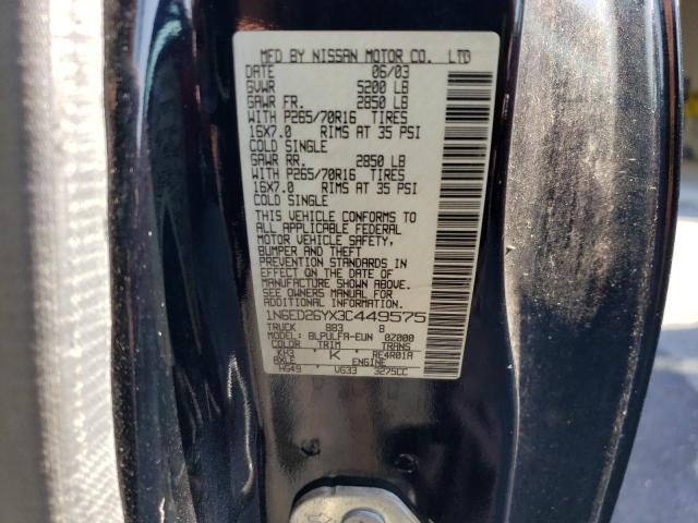 Photo 11 VIN: 1N6ED26YX3C449575 - NISSAN FRONTIER 