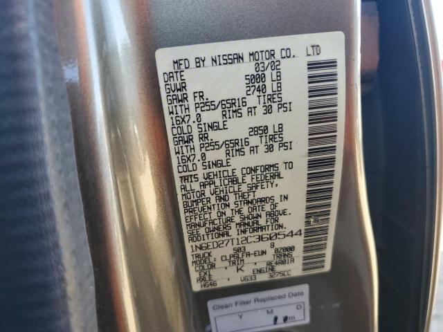 Photo 11 VIN: 1N6ED27T12C360544 - NISSAN FRONTIER C 