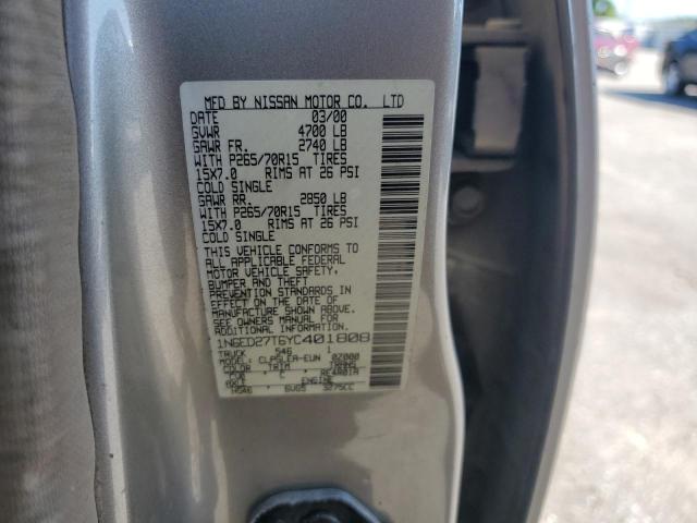 Photo 11 VIN: 1N6ED27T6YC401808 - NISSAN FRONTIER C 