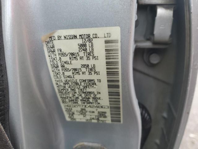 Photo 11 VIN: 1N6ED27T73C424863 - NISSAN FRONTIER C 