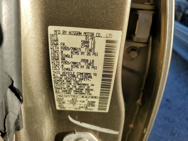 Photo 11 VIN: 1N6ED27T81C366906 - NISSAN FRONTIER C 