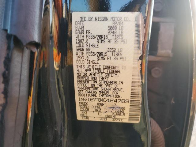 Photo 11 VIN: 1N6ED27T84C424789 - NISSAN FRONTIER 