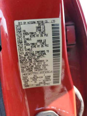 Photo 11 VIN: 1N6ED27T91C395864 - NISSAN FRONTIER C 