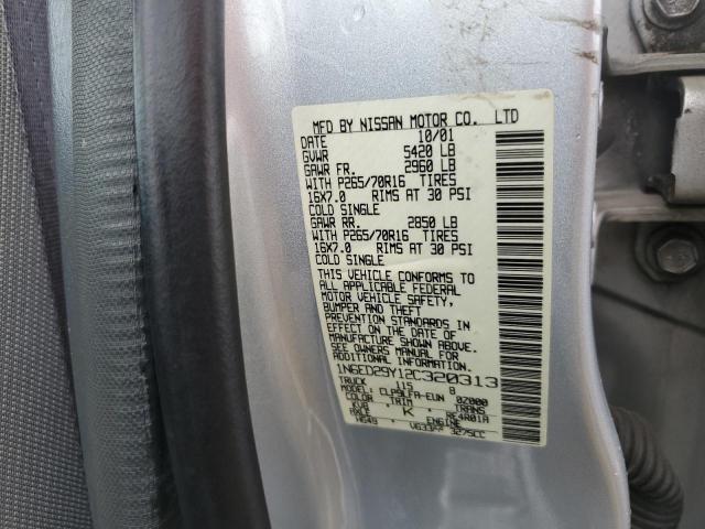 Photo 11 VIN: 1N6ED29Y12C320313 - NISSAN FRONTIER C 