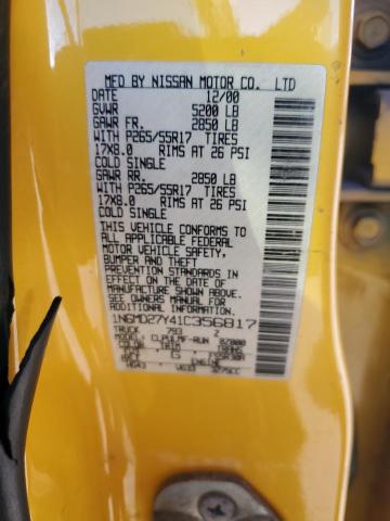 Photo 11 VIN: 1N6MD27Y41C356817 - NISSAN FRONTIER C 