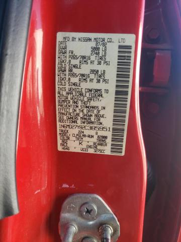 Photo 9 VIN: 1N6MD27Y82C385951 - NISSAN FRONTIER C 