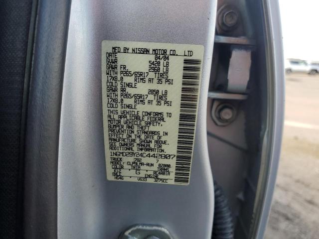 Photo 11 VIN: 1N6MD29Y24C442807 - NISSAN FRONTIER C 