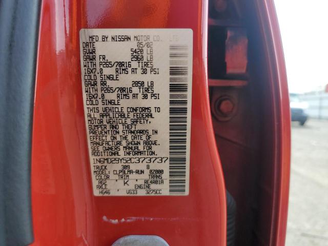 Photo 11 VIN: 1N6MD29Y52C373737 - NISSAN FRONTIER C 