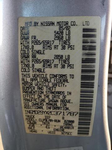 Photo 13 VIN: 1N6MD29YX2C371787 - NISSAN FRONTIER 