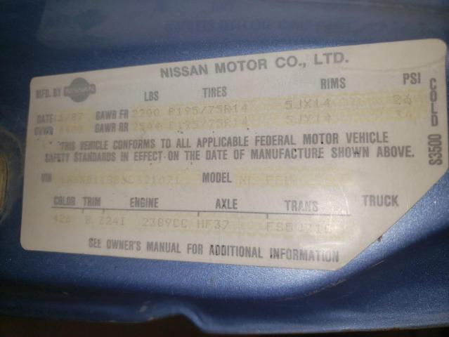 Photo 9 VIN: 1N6ND11S8JC321071 - NISSAN D21 SHORT 