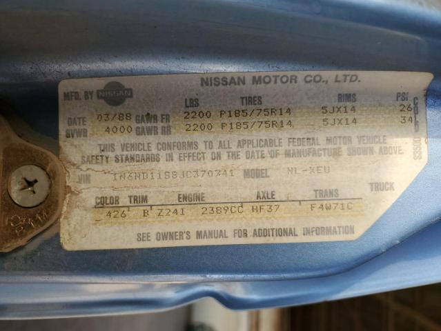 Photo 11 VIN: 1N6ND11S8JC370741 - NISSAN D21 SHORT 