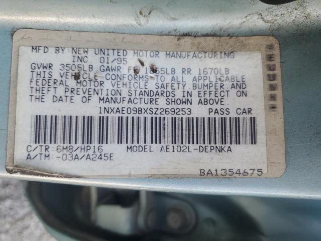 Photo 11 VIN: 1NXAE09BXSZ269253 - TOYOTA COROLLA 