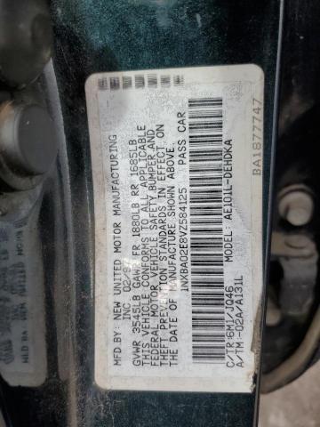 Photo 11 VIN: 1NXBA02E8VZ584125 - TOYOTA COROLLA BA 