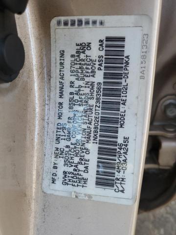 Photo 11 VIN: 1NXBB02E0TZ383569 - TOYOTA COROLLA DX 