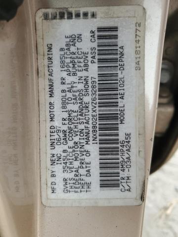 Photo 11 VIN: 1NXBB02EXVZ632897 - TOYOTA COROLLA 