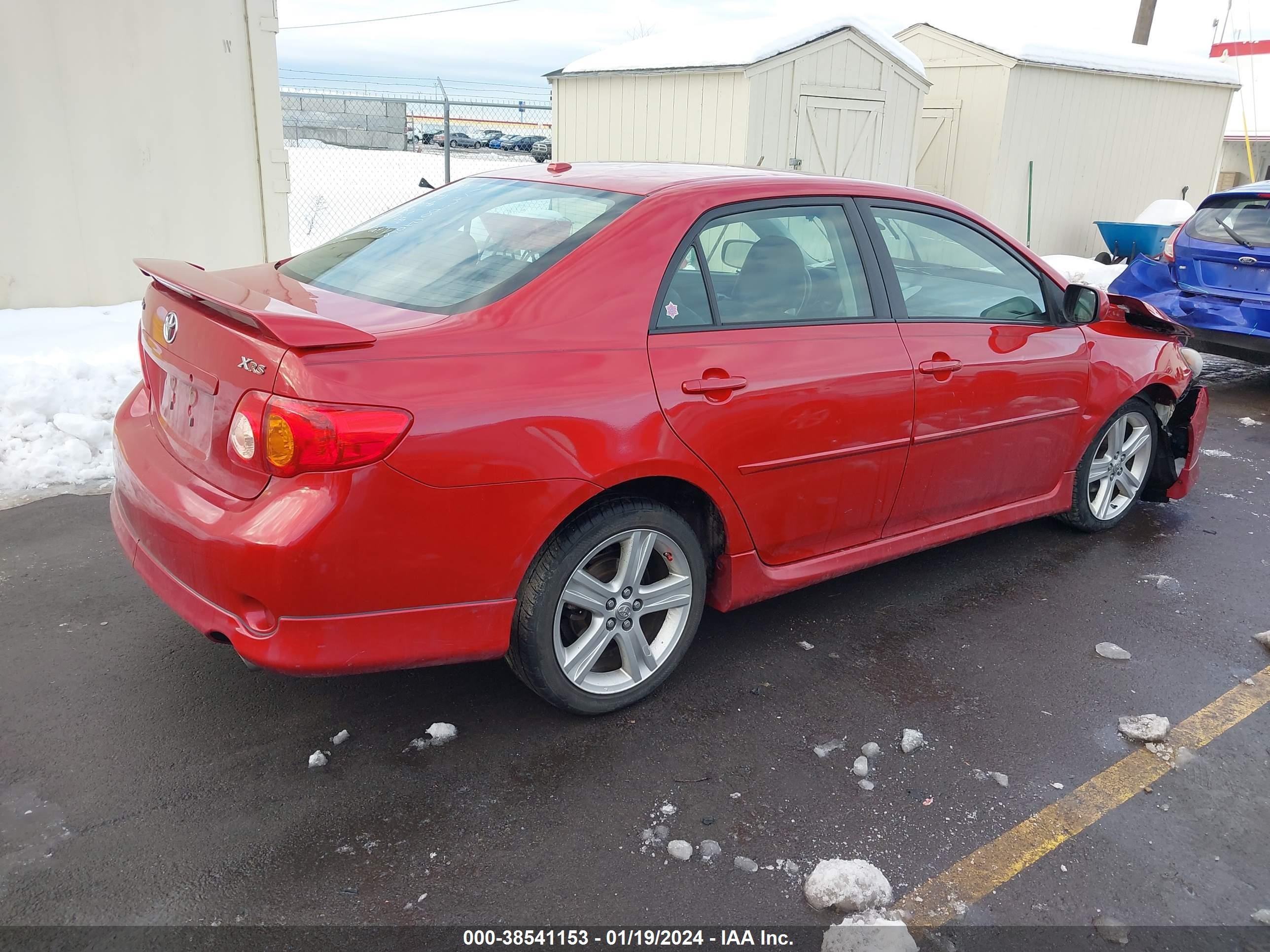 Photo 3 VIN: 1NXBE40E09Z001406 - TOYOTA COROLLA 