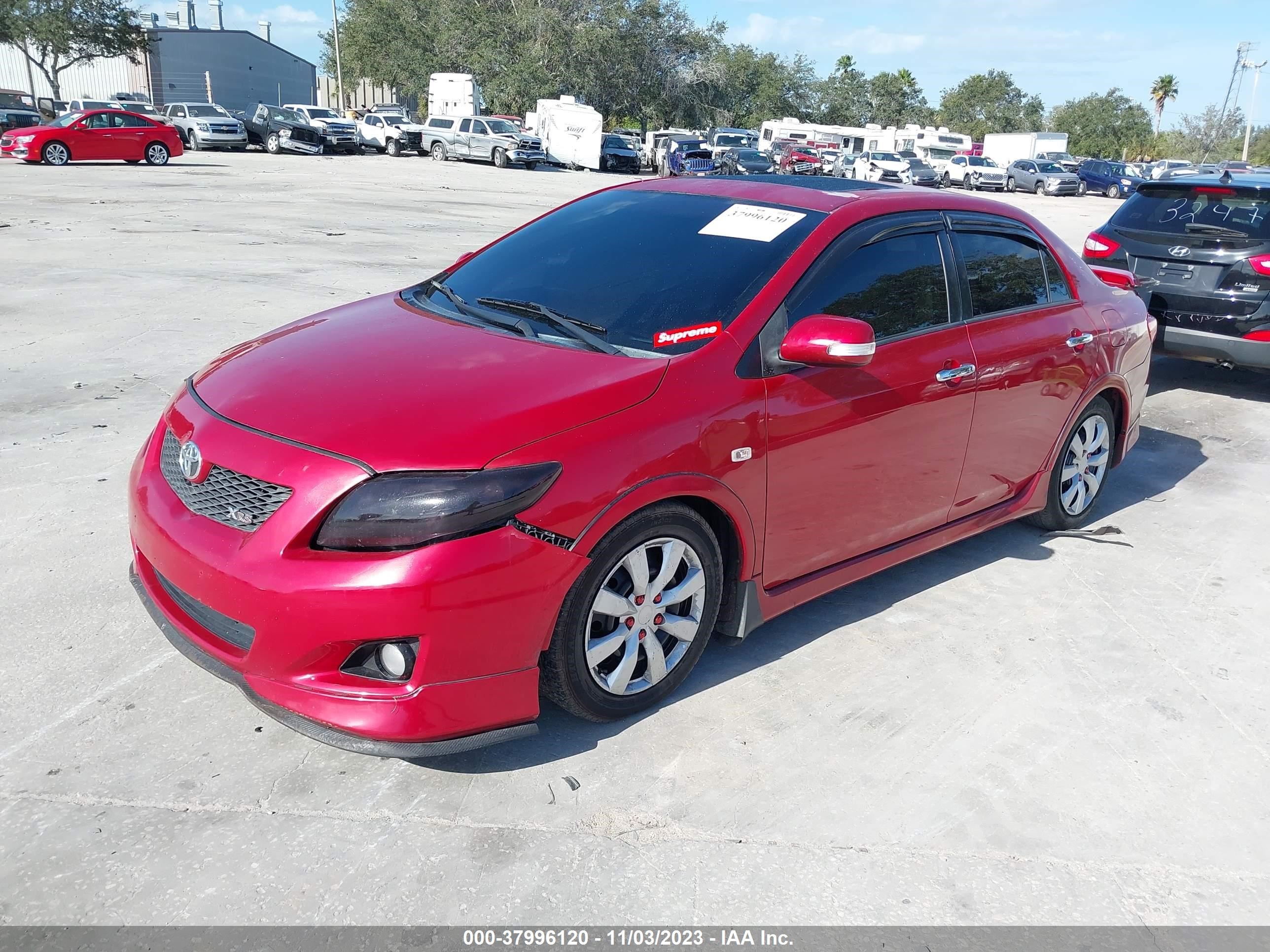 Photo 1 VIN: 1NXBE40E09Z002037 - TOYOTA COROLLA 