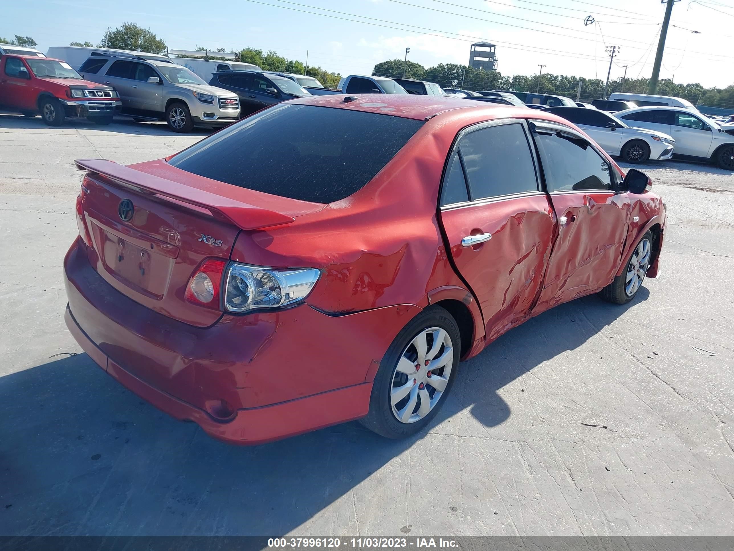 Photo 3 VIN: 1NXBE40E09Z002037 - TOYOTA COROLLA 