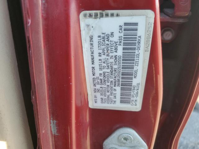 Photo 11 VIN: 1NXBR12E02Z628550 - TOYOTA COROLLA 