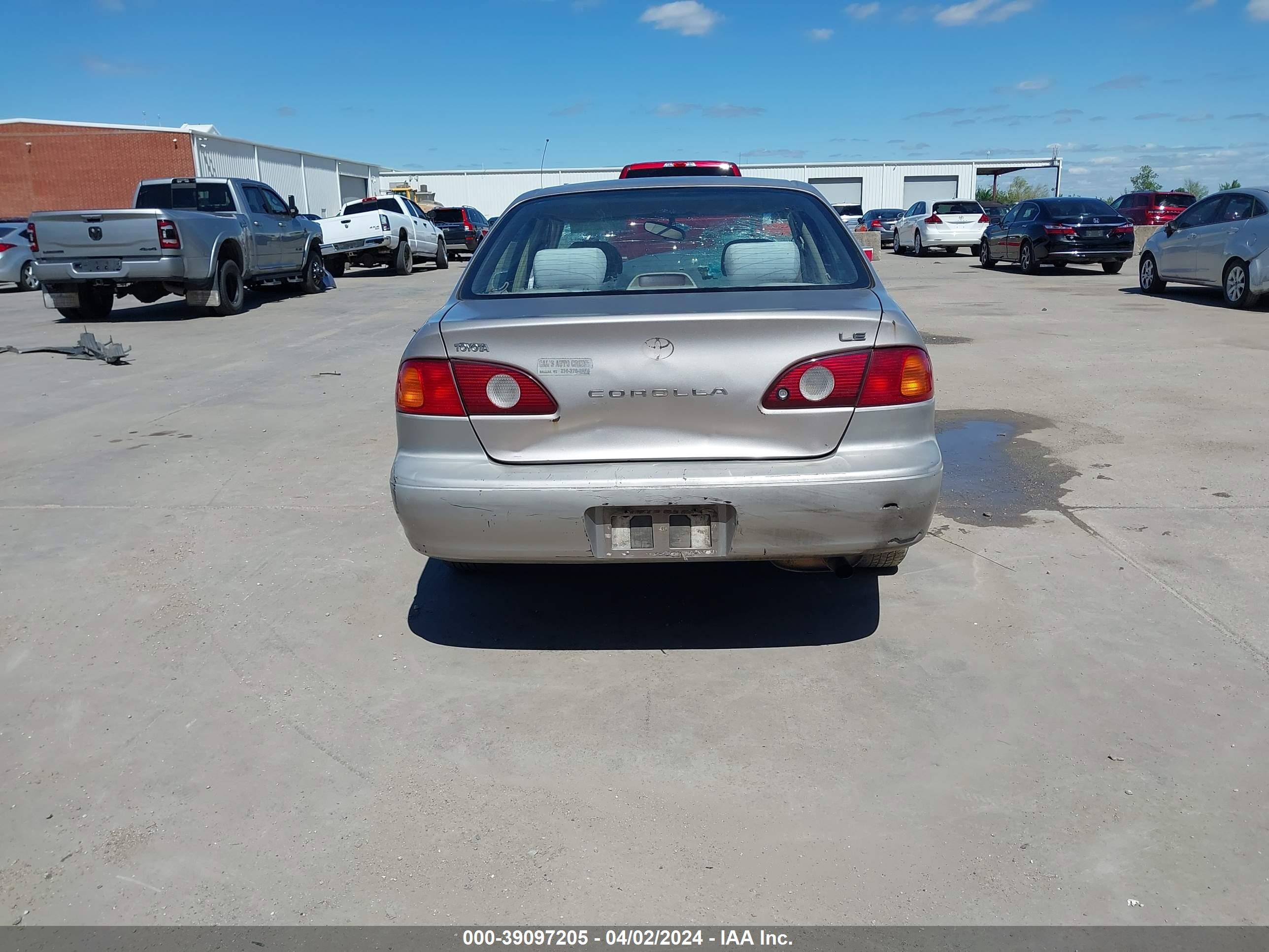 Photo 14 VIN: 1NXBR12E11Z469116 - TOYOTA COROLLA 