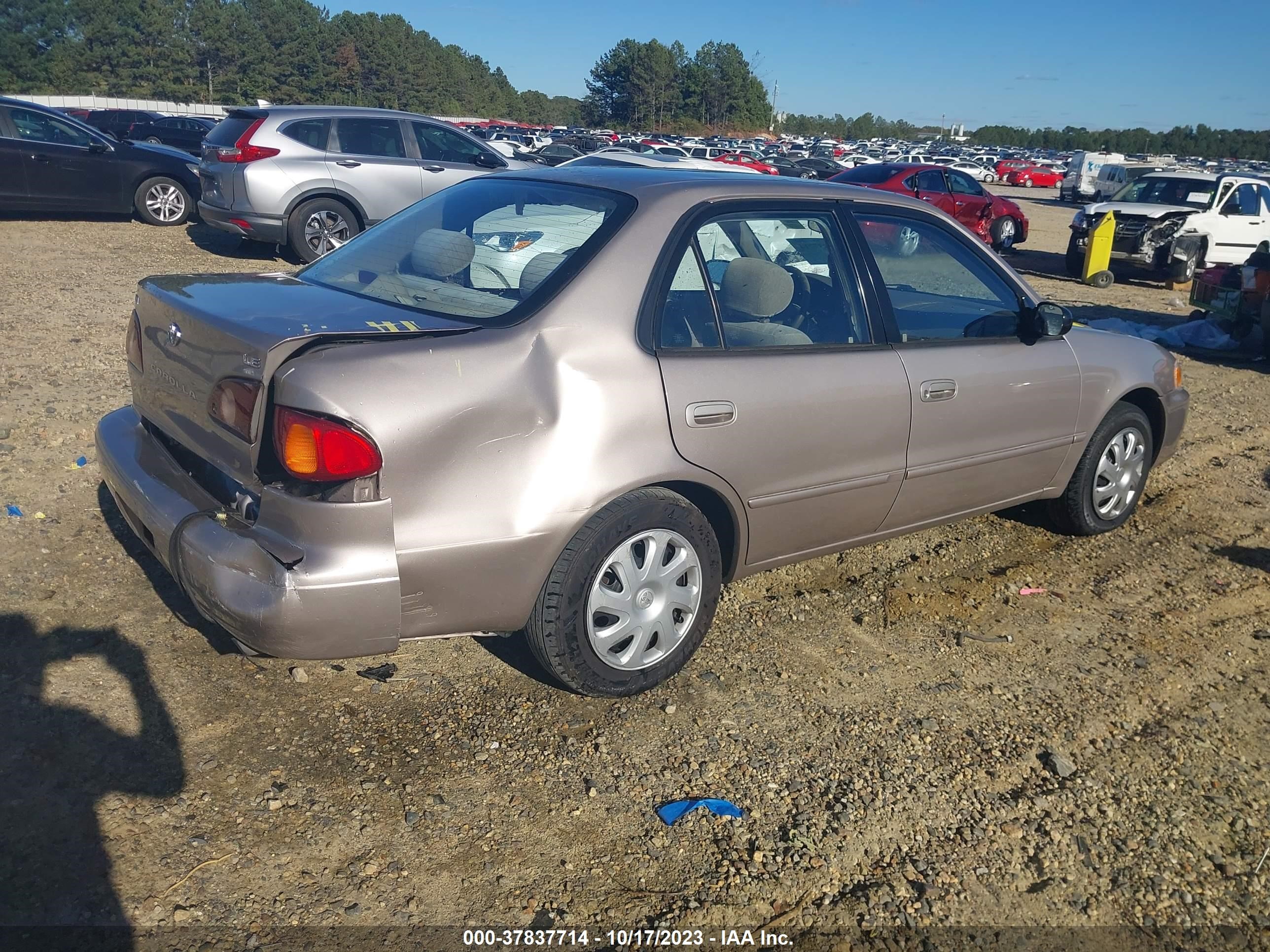 Photo 3 VIN: 1NXBR12E12Z571887 - TOYOTA COROLLA 