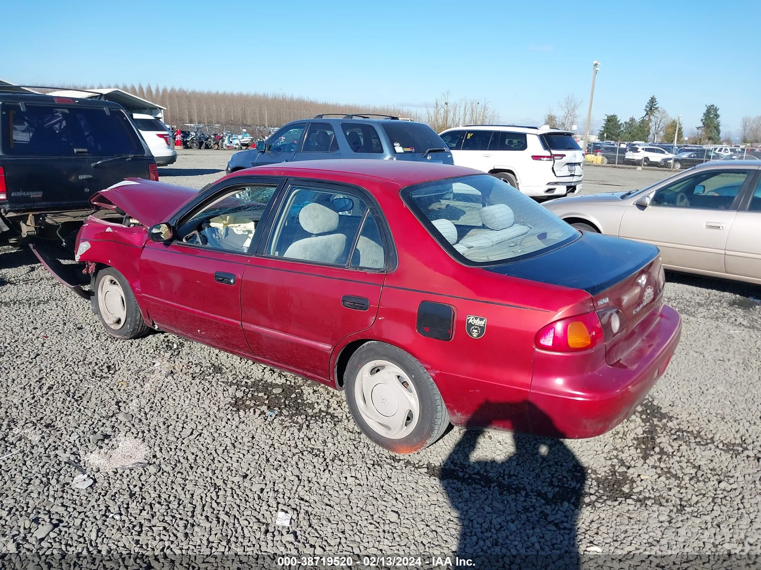 Photo 2 VIN: 1NXBR12E32Z617543 - TOYOTA COROLLA 