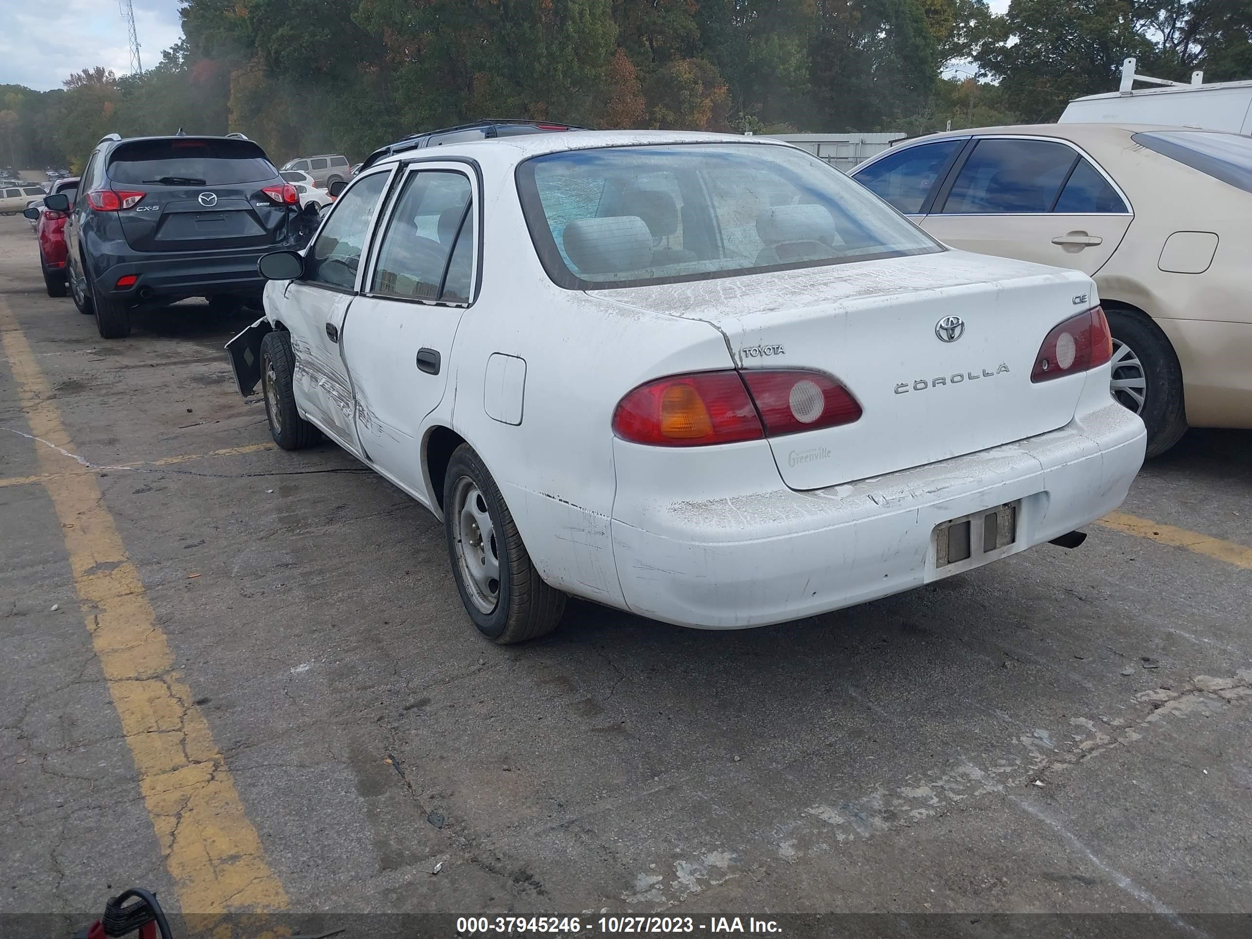 Photo 2 VIN: 1NXBR12E32Z619597 - TOYOTA COROLLA 