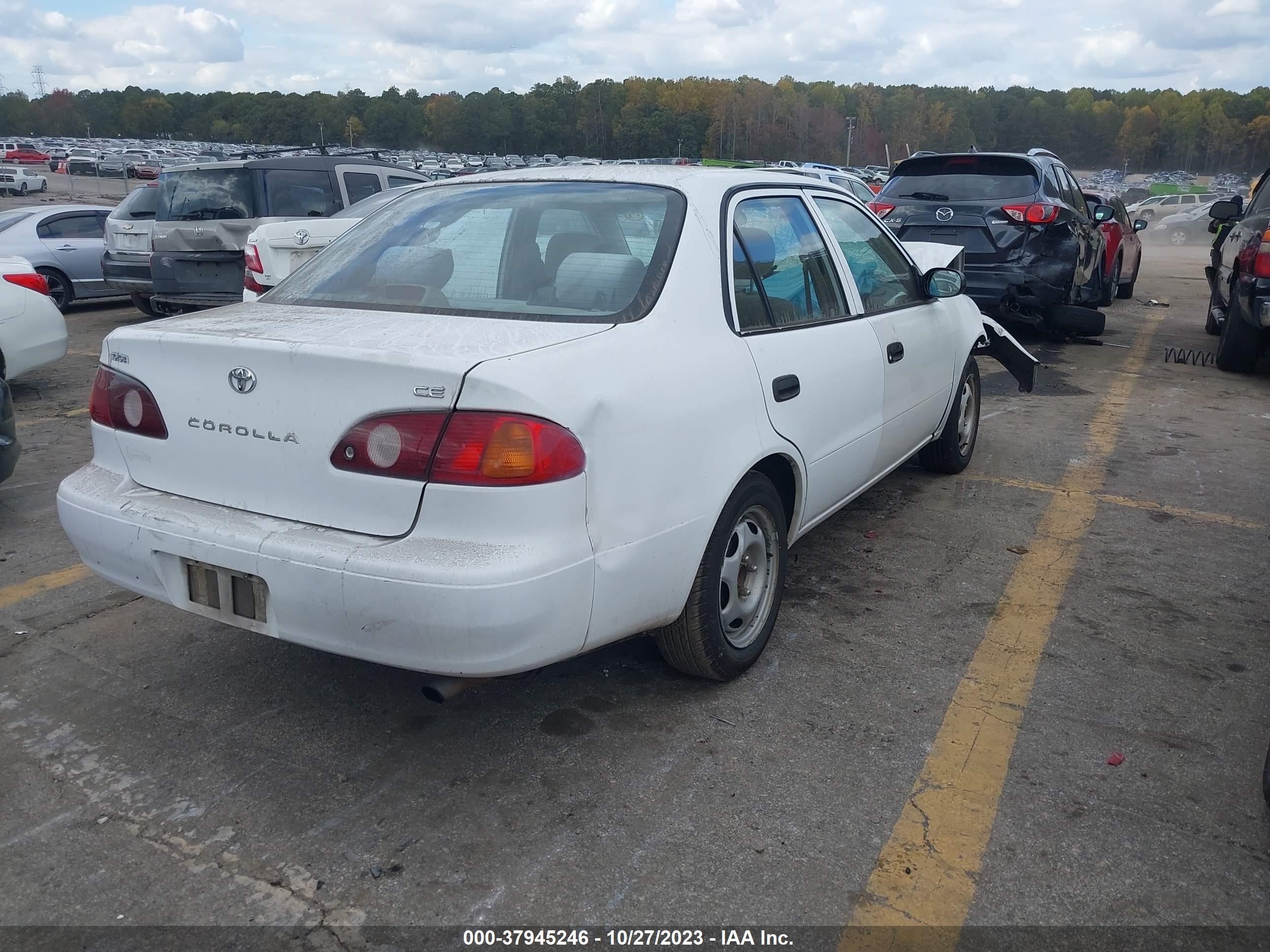 Photo 3 VIN: 1NXBR12E32Z619597 - TOYOTA COROLLA 