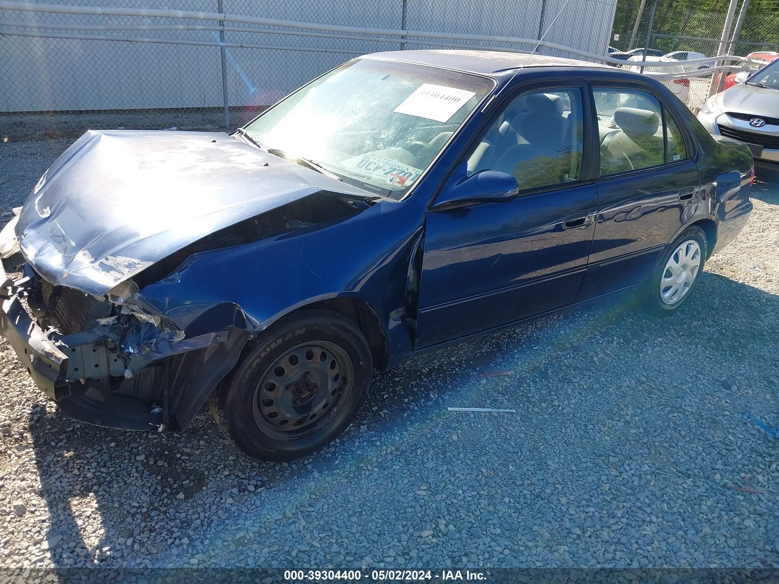 Photo 1 VIN: 1NXBR12E41Z500746 - TOYOTA COROLLA 