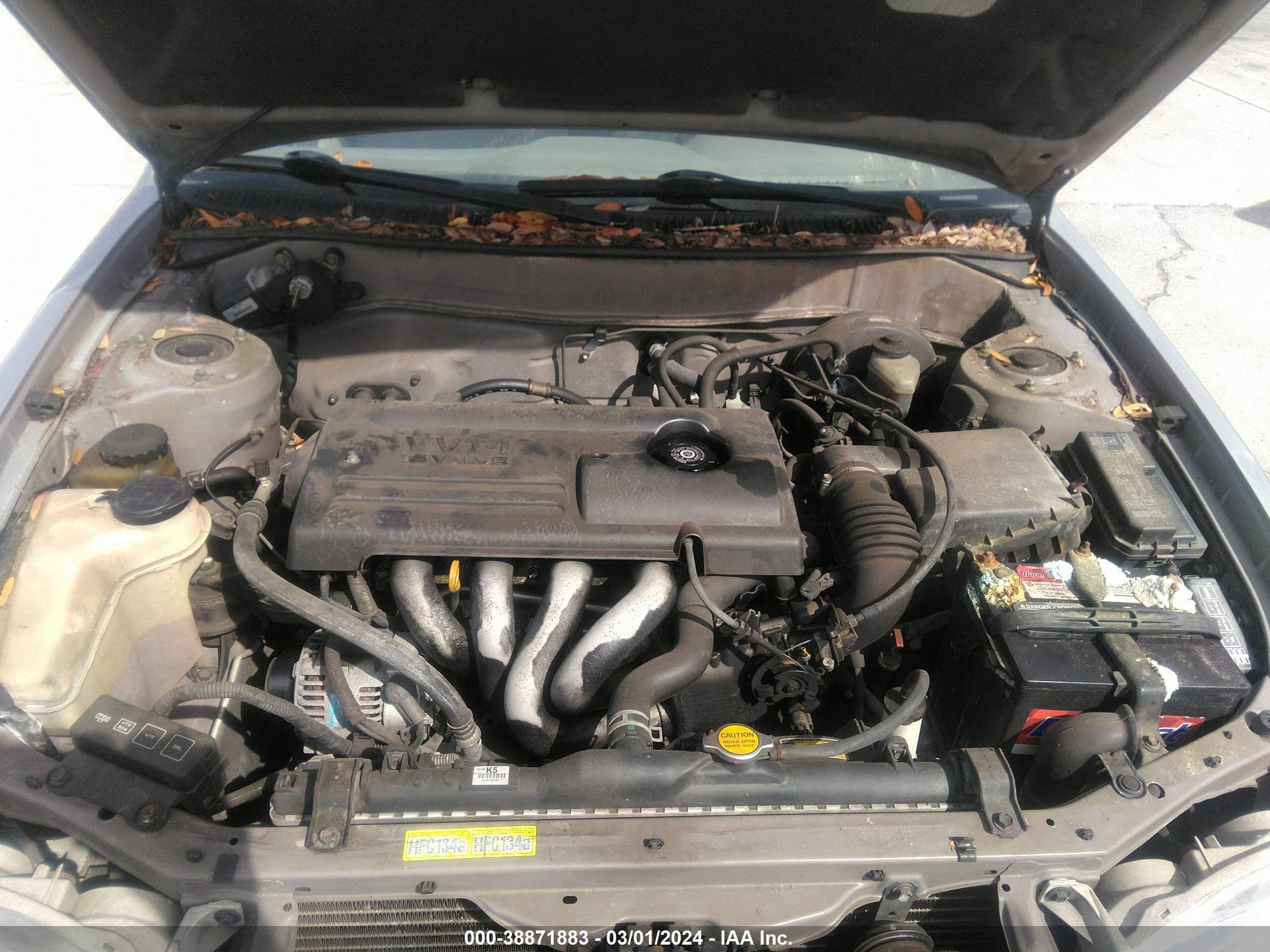 Photo 9 VIN: 1NXBR12E61Z460363 - TOYOTA COROLLA 