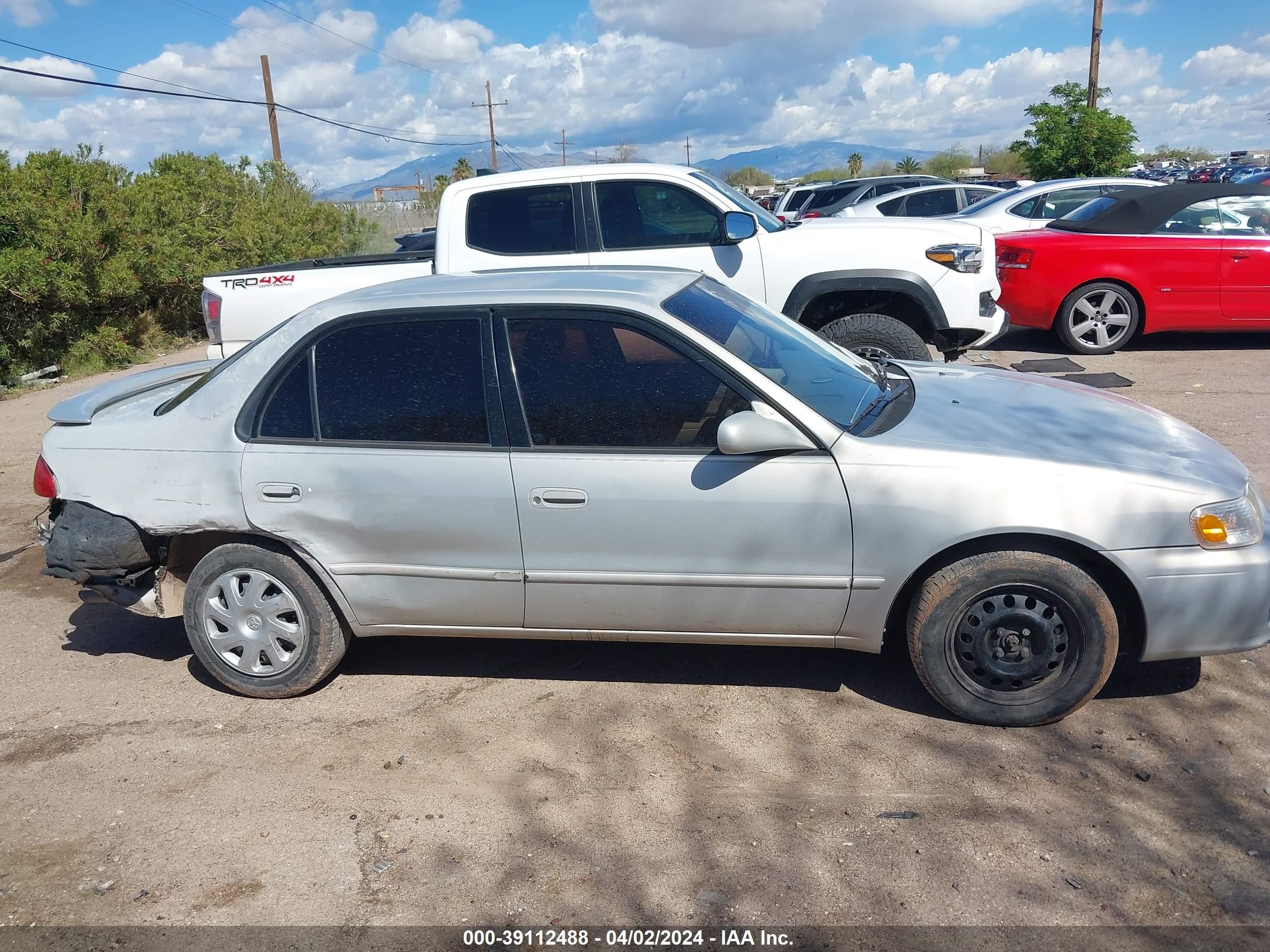 Photo 12 VIN: 1NXBR12E61Z531741 - TOYOTA COROLLA 