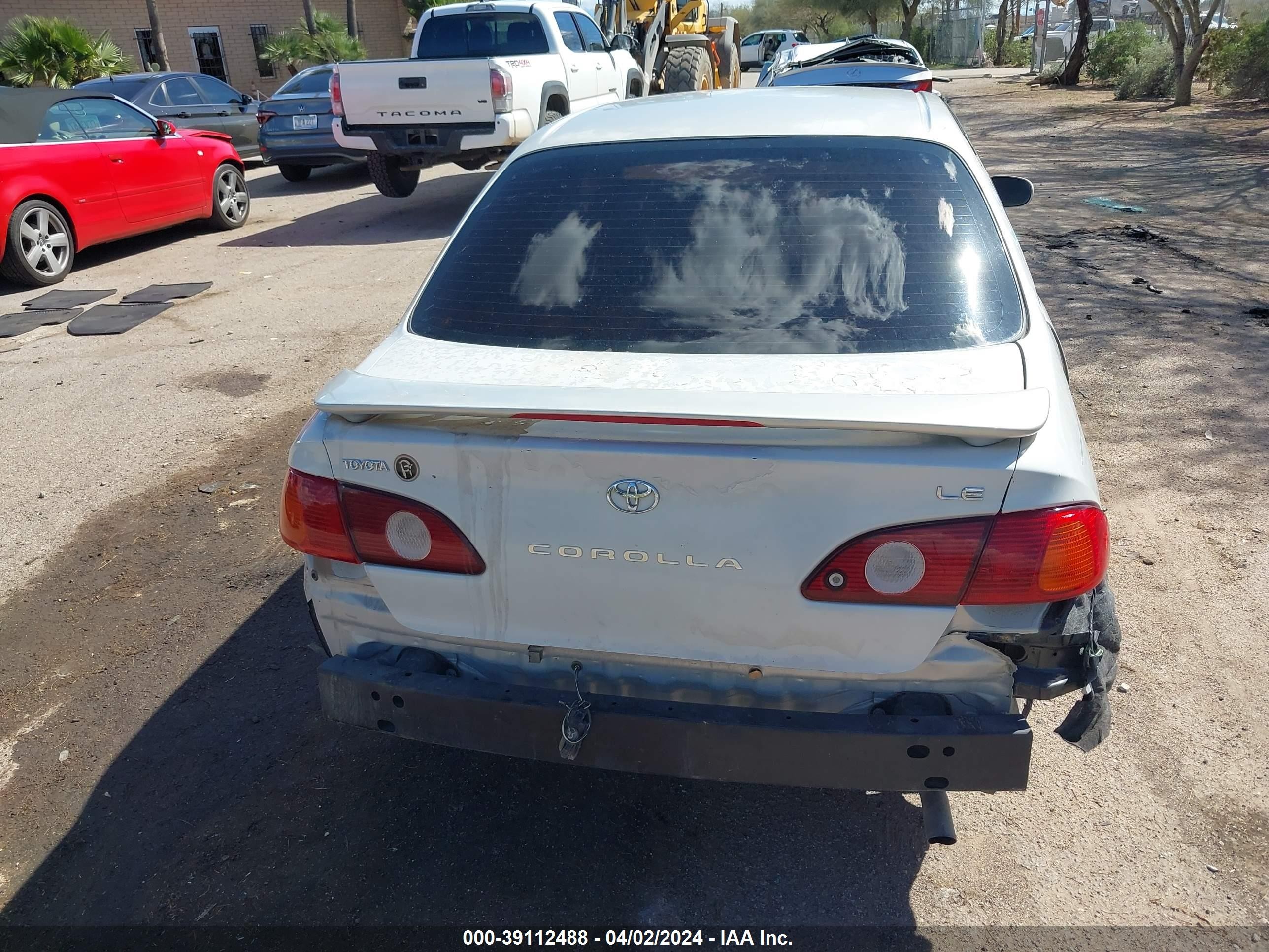 Photo 15 VIN: 1NXBR12E61Z531741 - TOYOTA COROLLA 