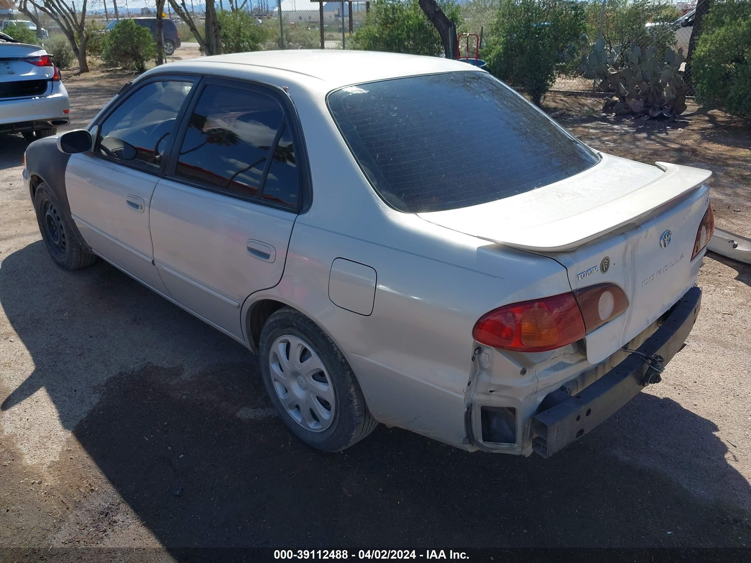 Photo 2 VIN: 1NXBR12E61Z531741 - TOYOTA COROLLA 