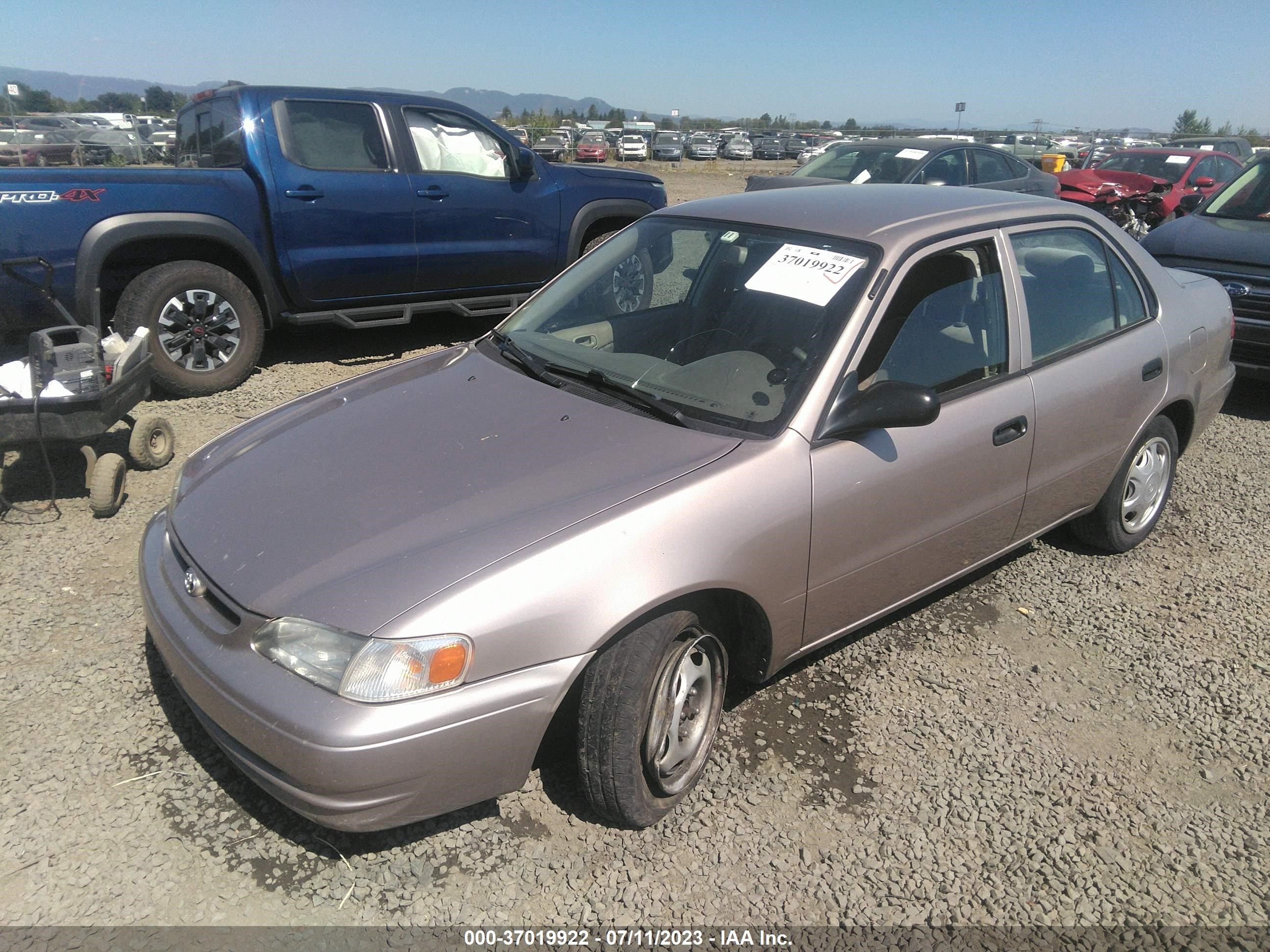 Photo 1 VIN: 1NXBR12E6WZ119696 - TOYOTA COROLLA 