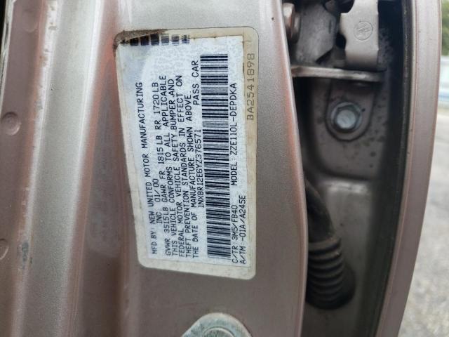 Photo 11 VIN: 1NXBR12E6YZ376571 - TOYOTA COROLLA VE 