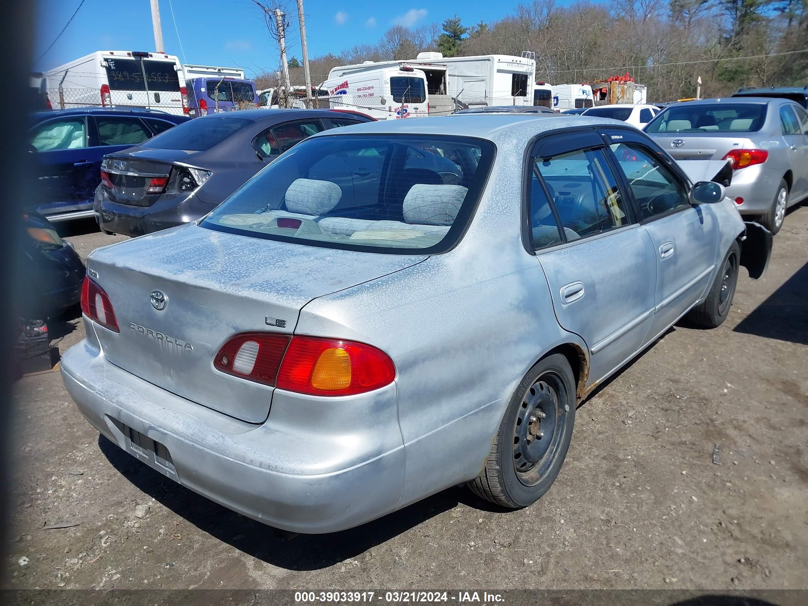 Photo 3 VIN: 1NXBR12E6YZ406068 - TOYOTA COROLLA 