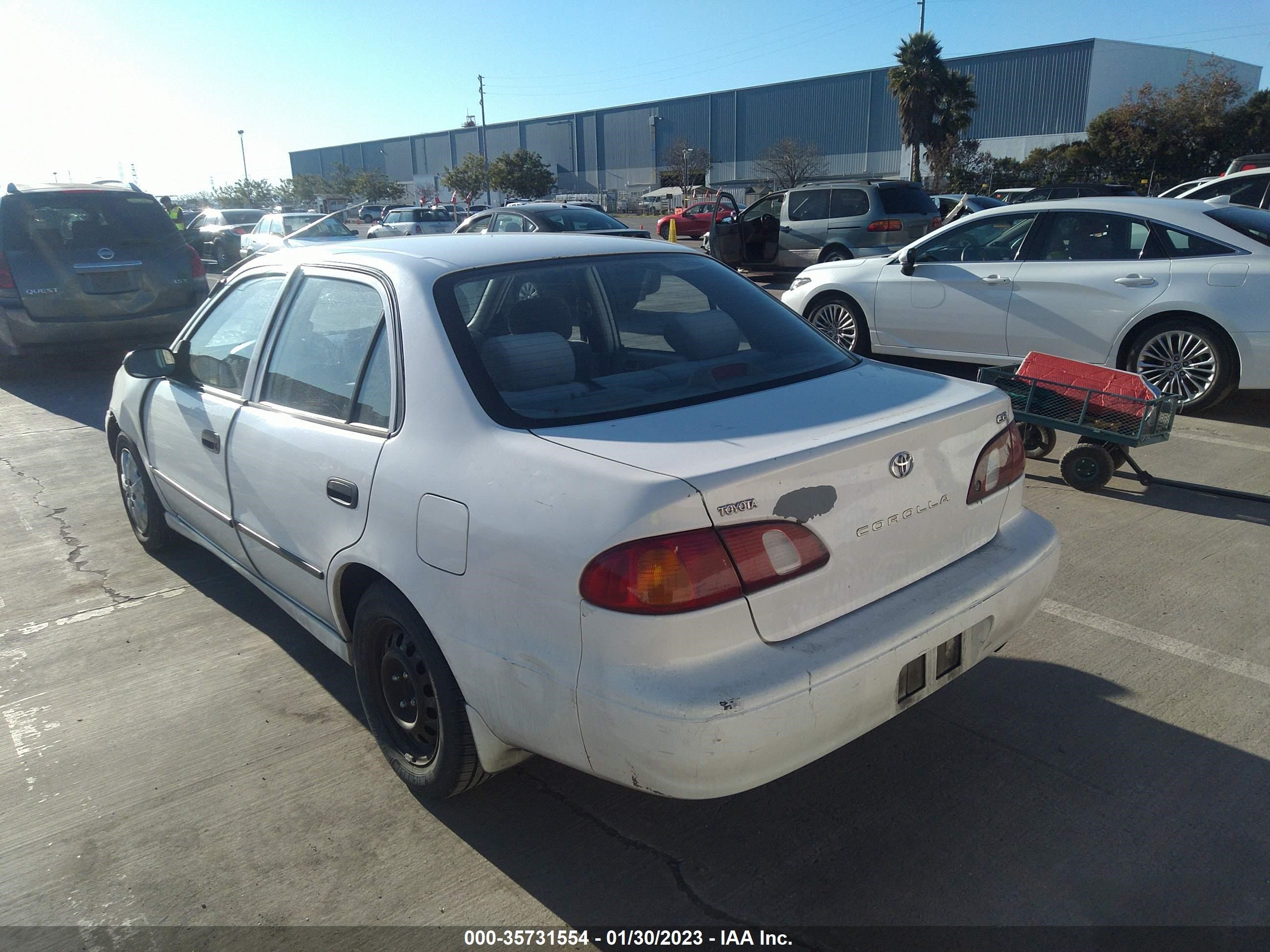 Photo 2 VIN: 1NXBR12E7WZ090466 - TOYOTA COROLLA 