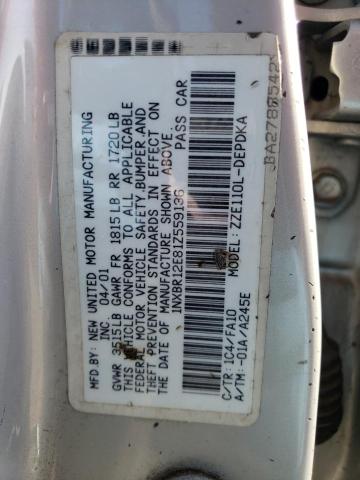 Photo 11 VIN: 1NXBR12E81Z559136 - TOYOTA COROLLA 