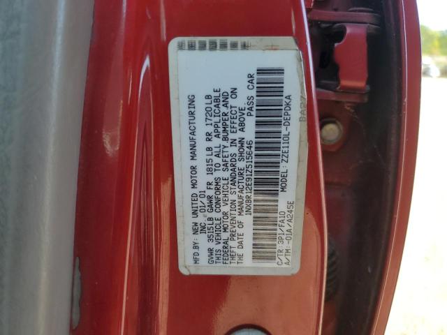 Photo 11 VIN: 1NXBR12E91Z515646 - TOYOTA COROLLA 