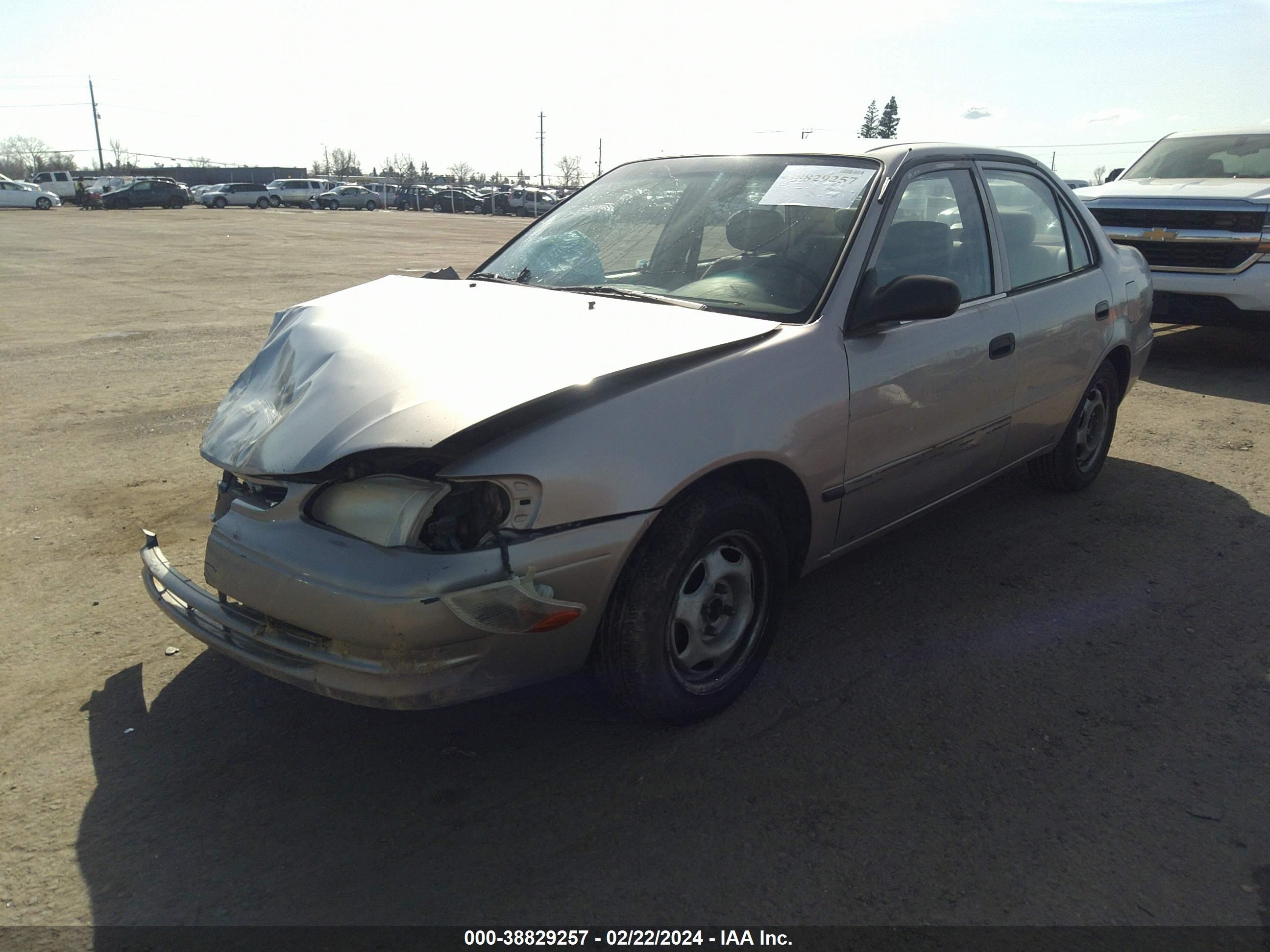 Photo 1 VIN: 1NXBR12E9XZ186813 - TOYOTA COROLLA 