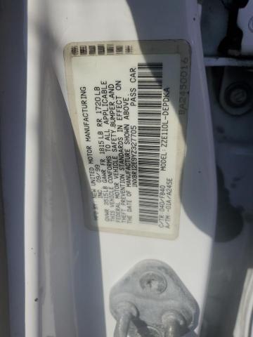 Photo 11 VIN: 1NXBR12E9YZ327705 - TOYOTA COROLLA VE 