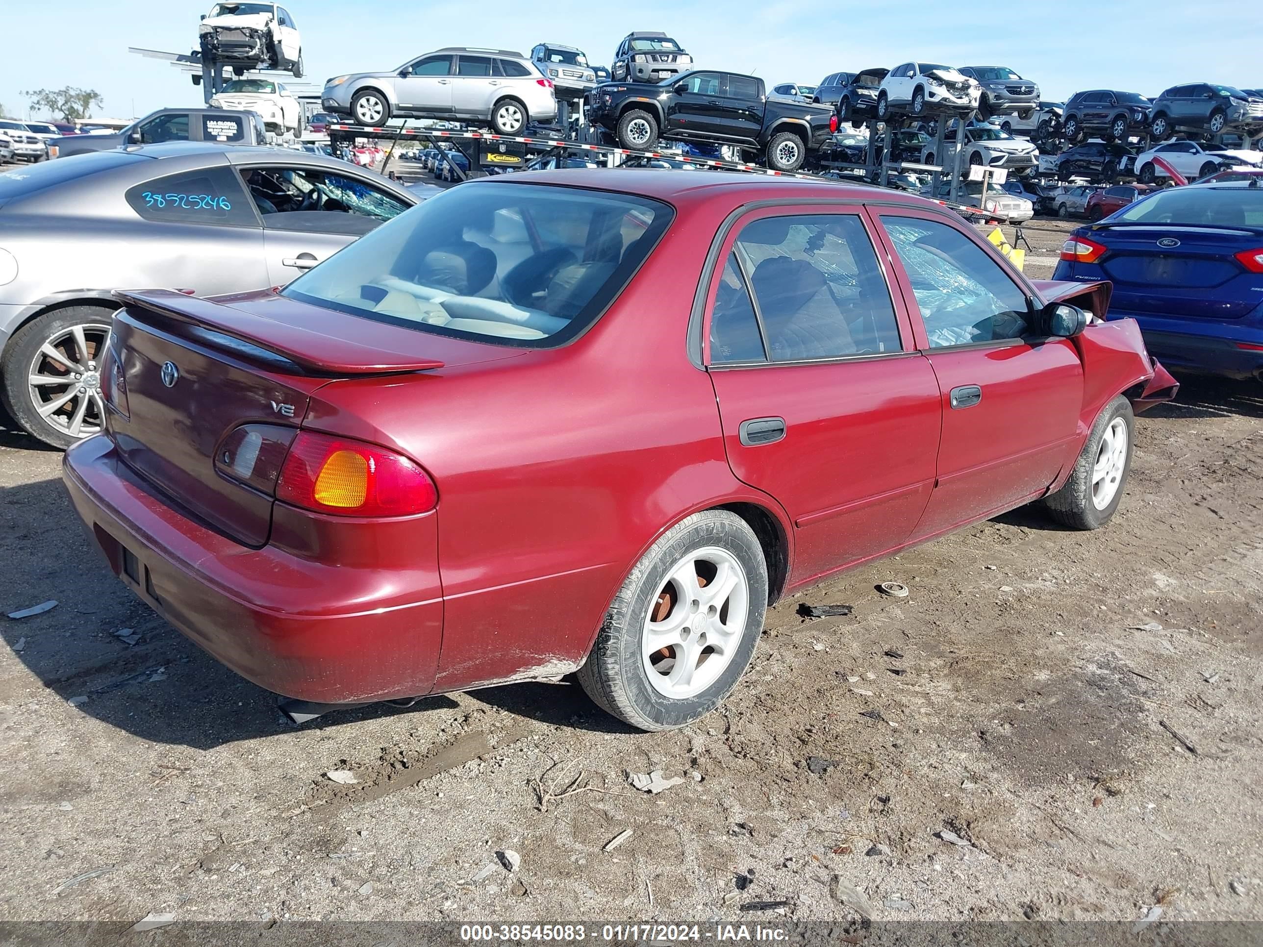 Photo 3 VIN: 1NXBR12E9YZ380842 - TOYOTA COROLLA 