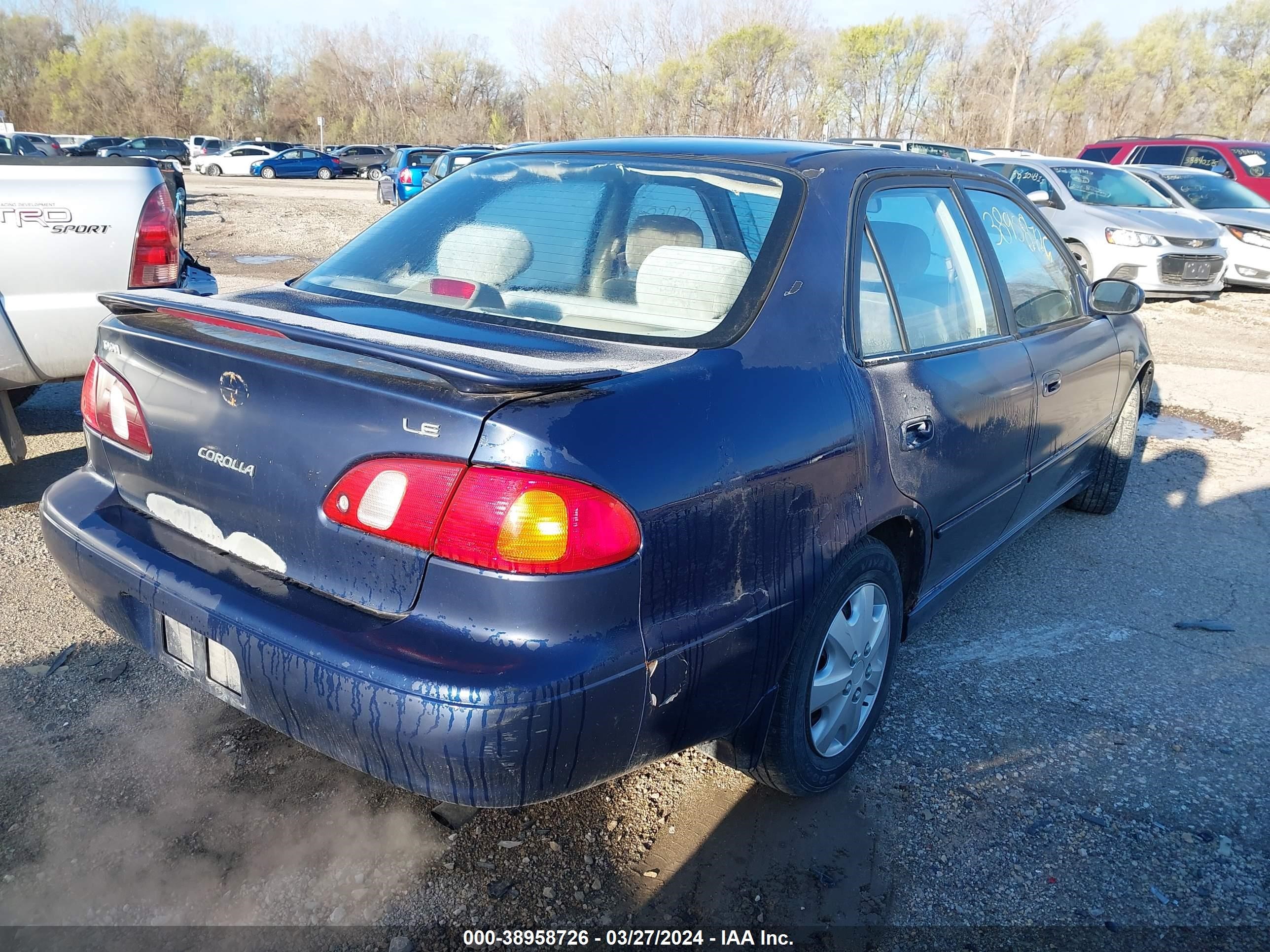 Photo 3 VIN: 1NXBR18E3WZ072909 - TOYOTA COROLLA 