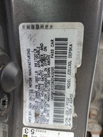 Photo 11 VIN: 1NXBR30E08Z043295 - TOYOTA COROLLA CE 