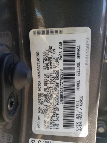 Photo 11 VIN: 1NXBR30E17Z790953 - TOYOTA COROLLA CE 