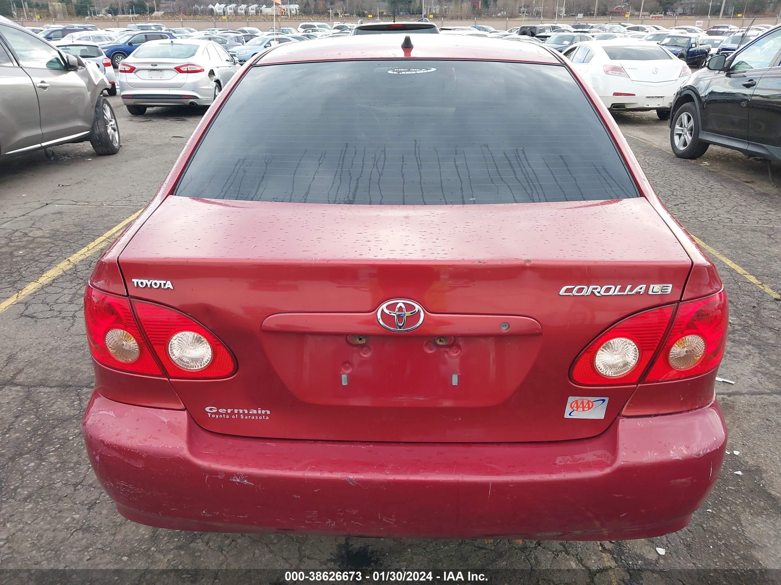 Photo 16 VIN: 1NXBR30E26Z657679 - TOYOTA COROLLA 