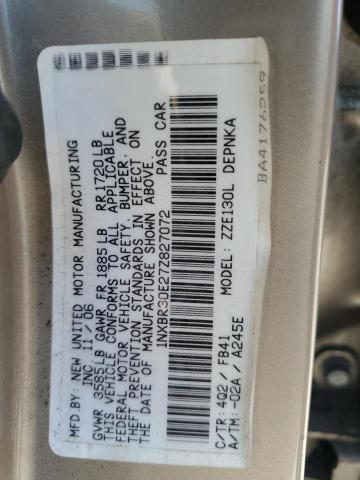 Photo 11 VIN: 1NXBR30E27Z827072 - TOYOTA COROLLA CE 