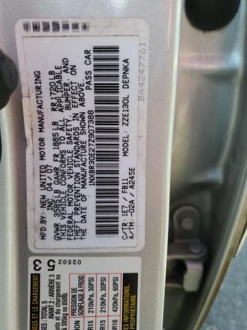 Photo 11 VIN: 1NXBR30E27Z907388 - TOYOTA COROLLA CE 